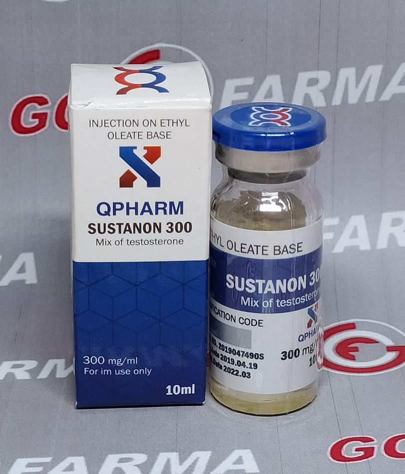 Qpharm Sustanon 300mg - цена за 10 мл купить в России